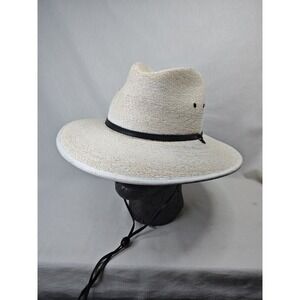 GOORIN BROS Men's Palm Straw Cowboy Hat Size Small Chico 100% Palm Leaves‎